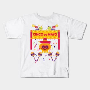 Feliz Cinco De Mayo Kids T-Shirt